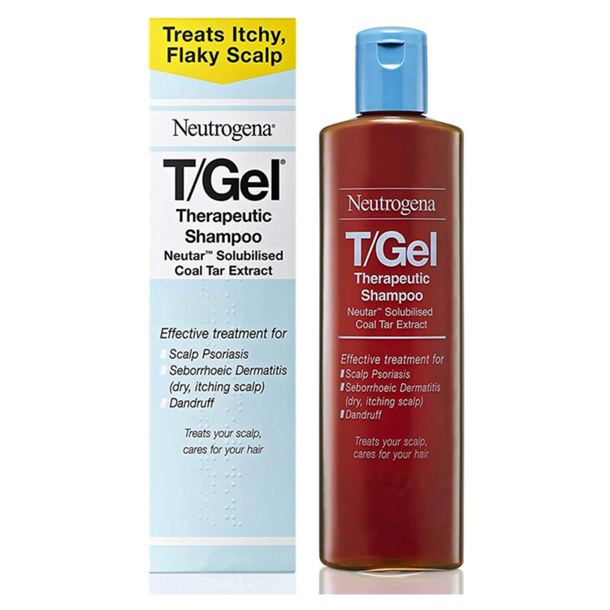 Neutrogena T-Gel Shampoo 250ml - Intamarque 5012716192004