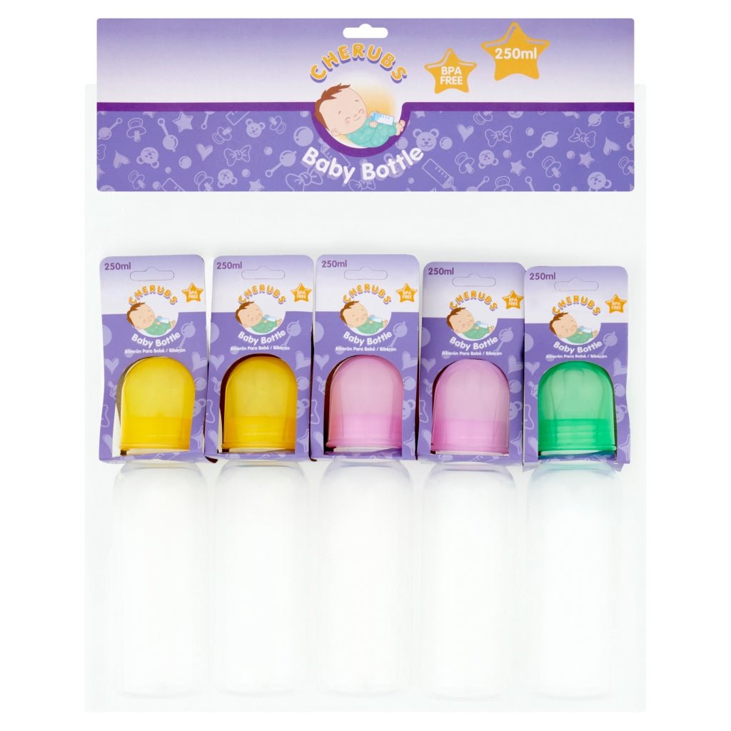 Cherubs Feeding Bottle - 250ml - Intamarque 5031413950687