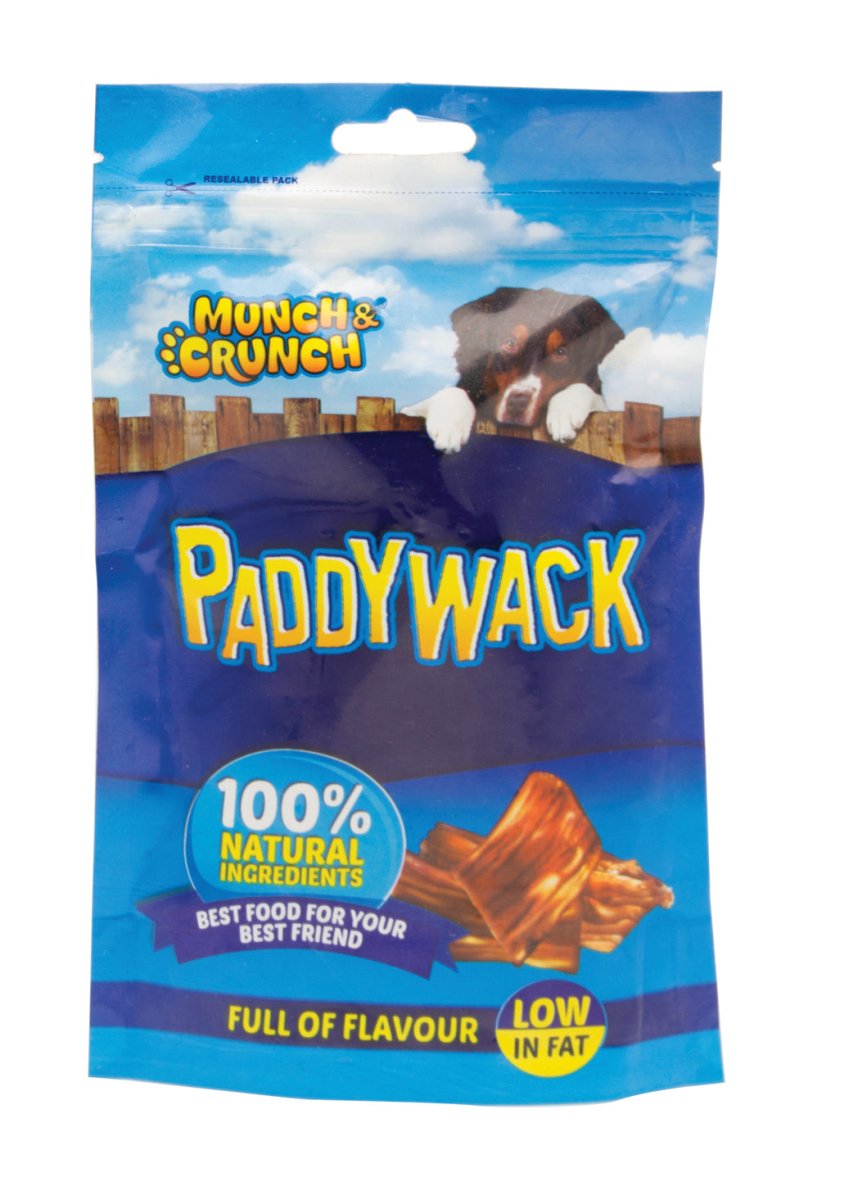 Munch Crunch Paddywak Beef Dog Snack 100g - Intamarque - Wholesale 5053249225791