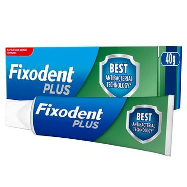 Fixodent Plus Dual Protection Denture Adhesive 40g - Intamarque - Wholesale 5410076443512