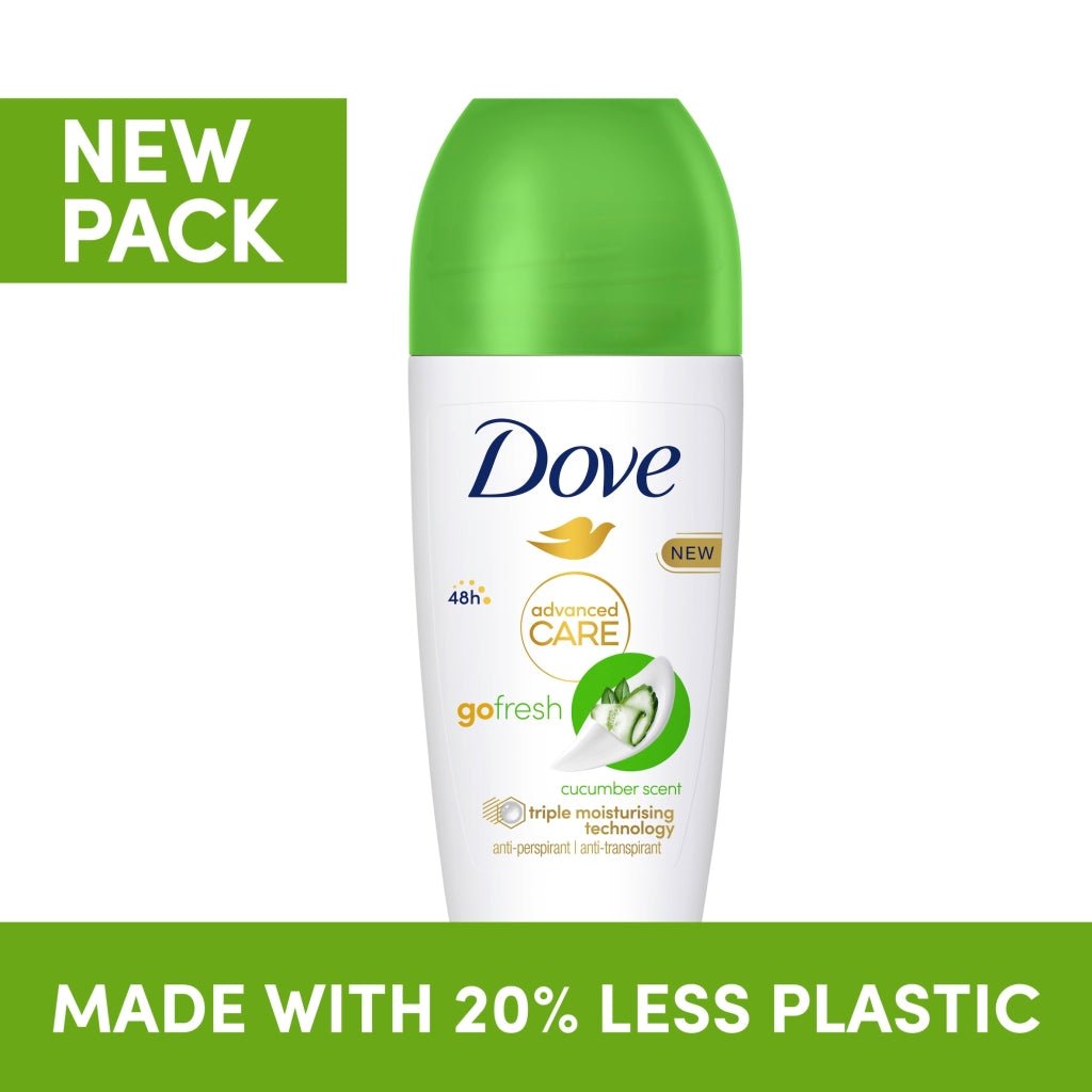 Dove Roll On Advanced Care 50ml Cucumber/Green Tea - Intamarque - Wholesale 59092704