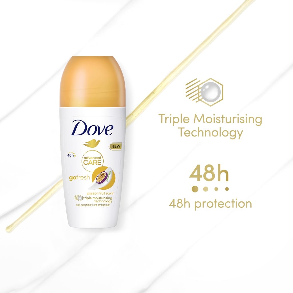 Dove Roll On Advanced Care 50ml Passionfruit - Intamarque - Wholesale 59095286