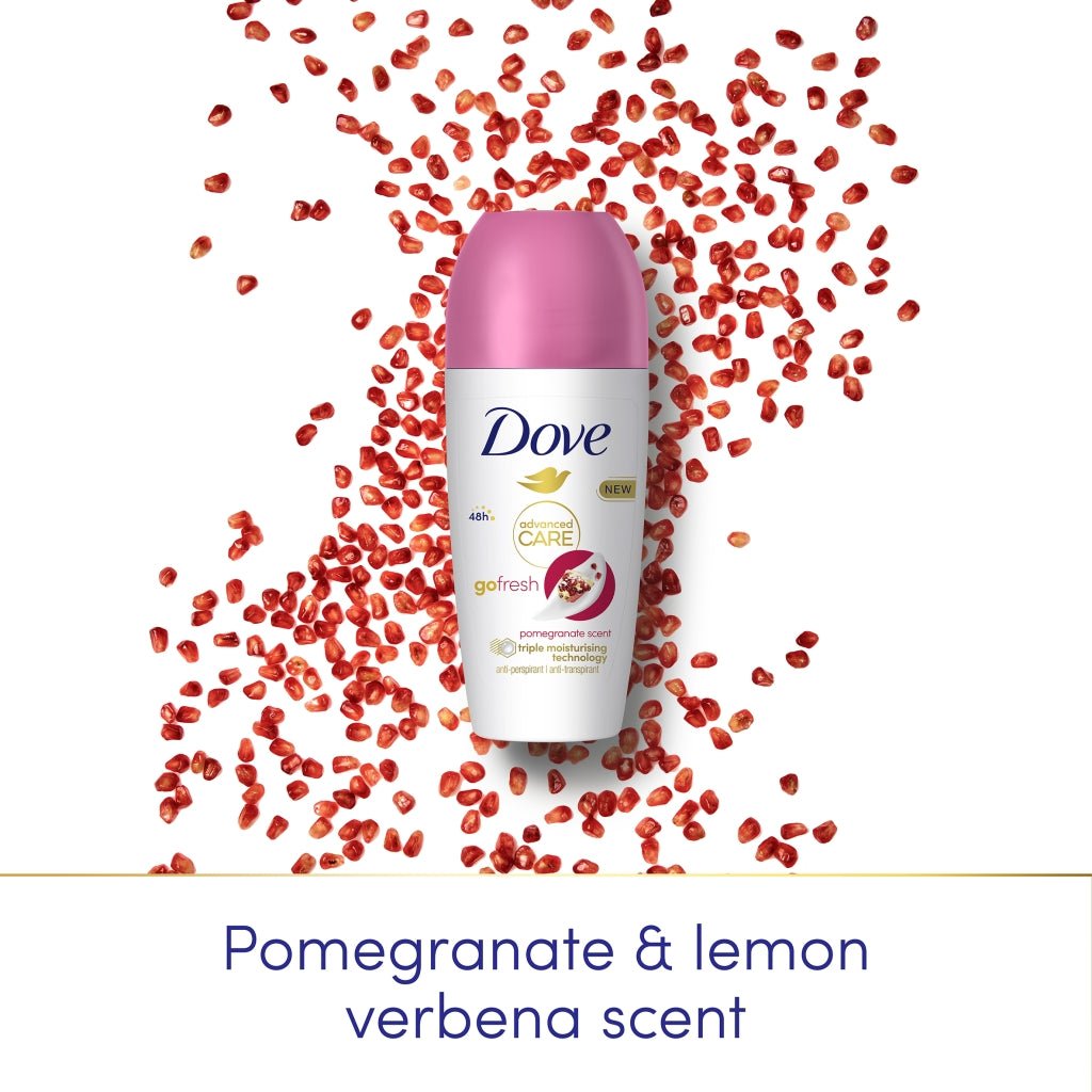 Dove Roll On 50ml Advanced Care Pomegranate and Lemon - Intamarque - Wholesale 59095316