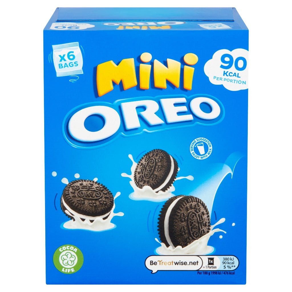 Oreo Mini Vanilla Snack Packs 6Pk 114G - Intamarque - Wholesale 7622201802028