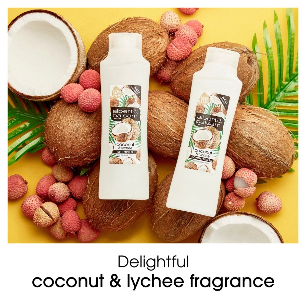 Alberto Balsam Shamp 350ml Coconut & Lychee - Intamarque 8710908177071