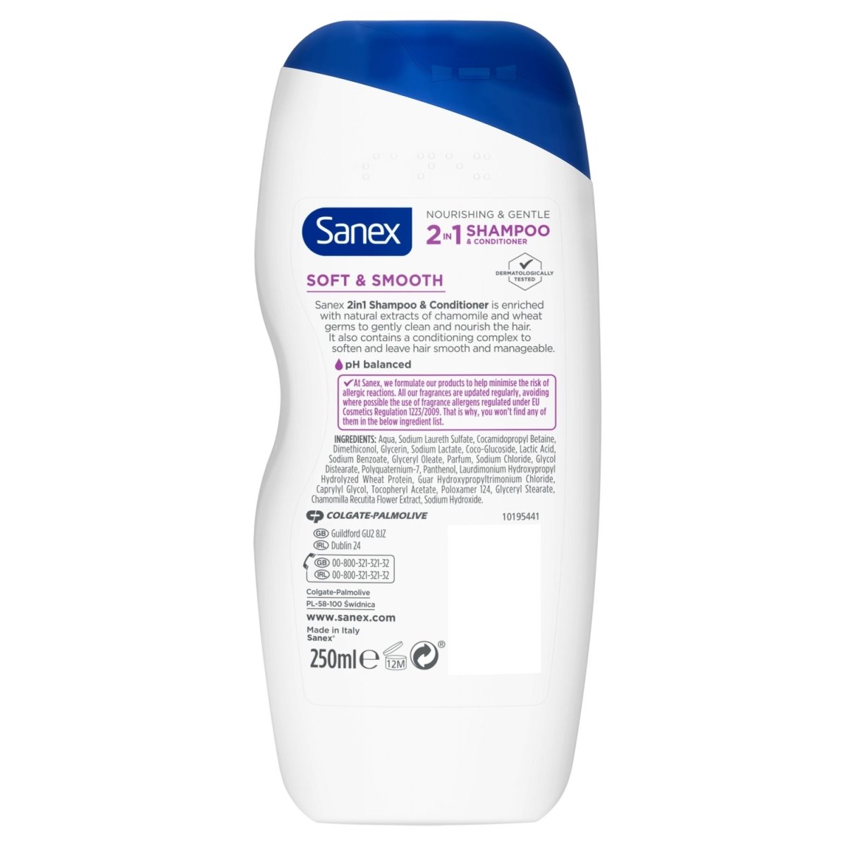 Sanex Shampoo 2in1 - Intamarque 8714789896991