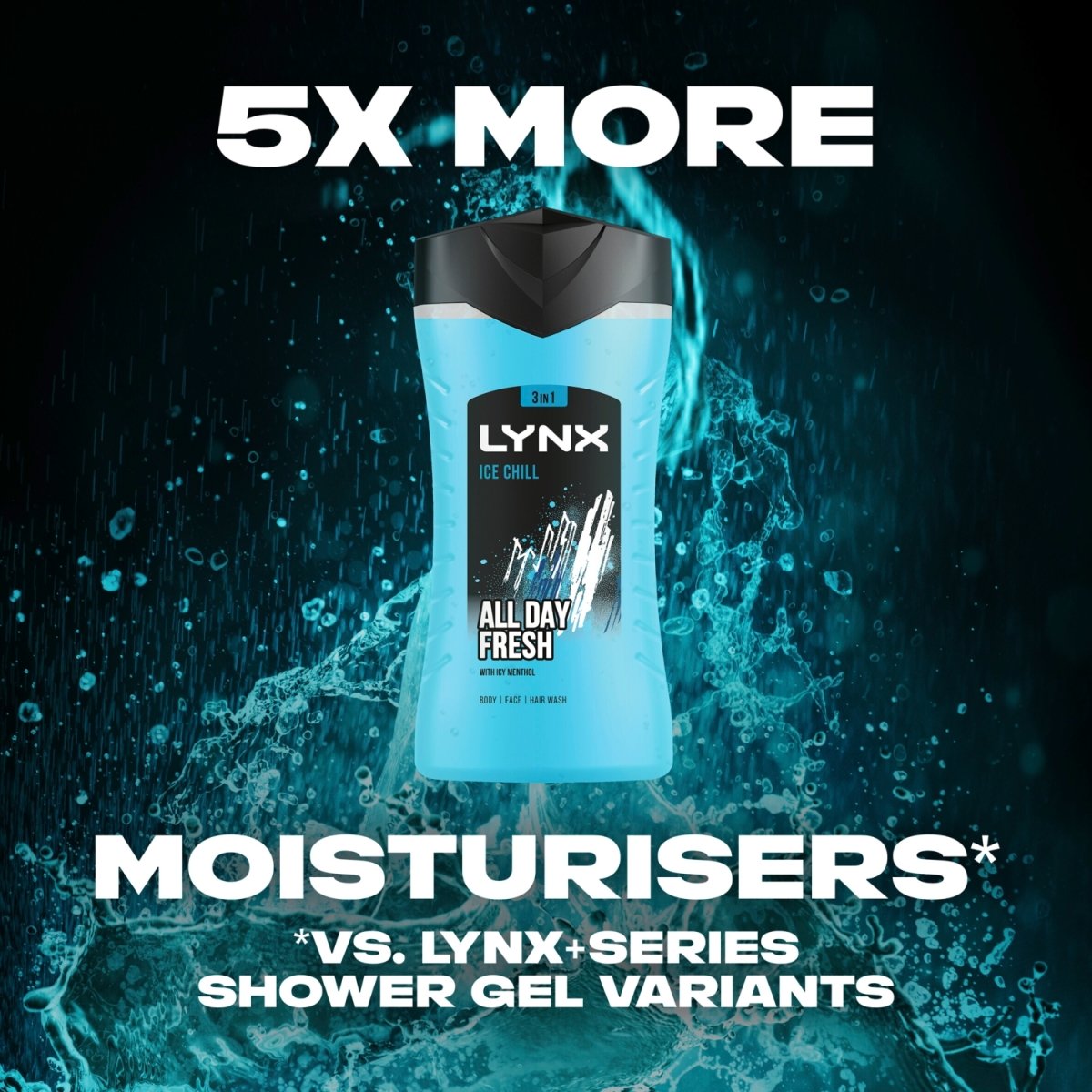 Lynx Shower Gel Ice Chill 225ML - Intamarque - Wholesale 8720181079245