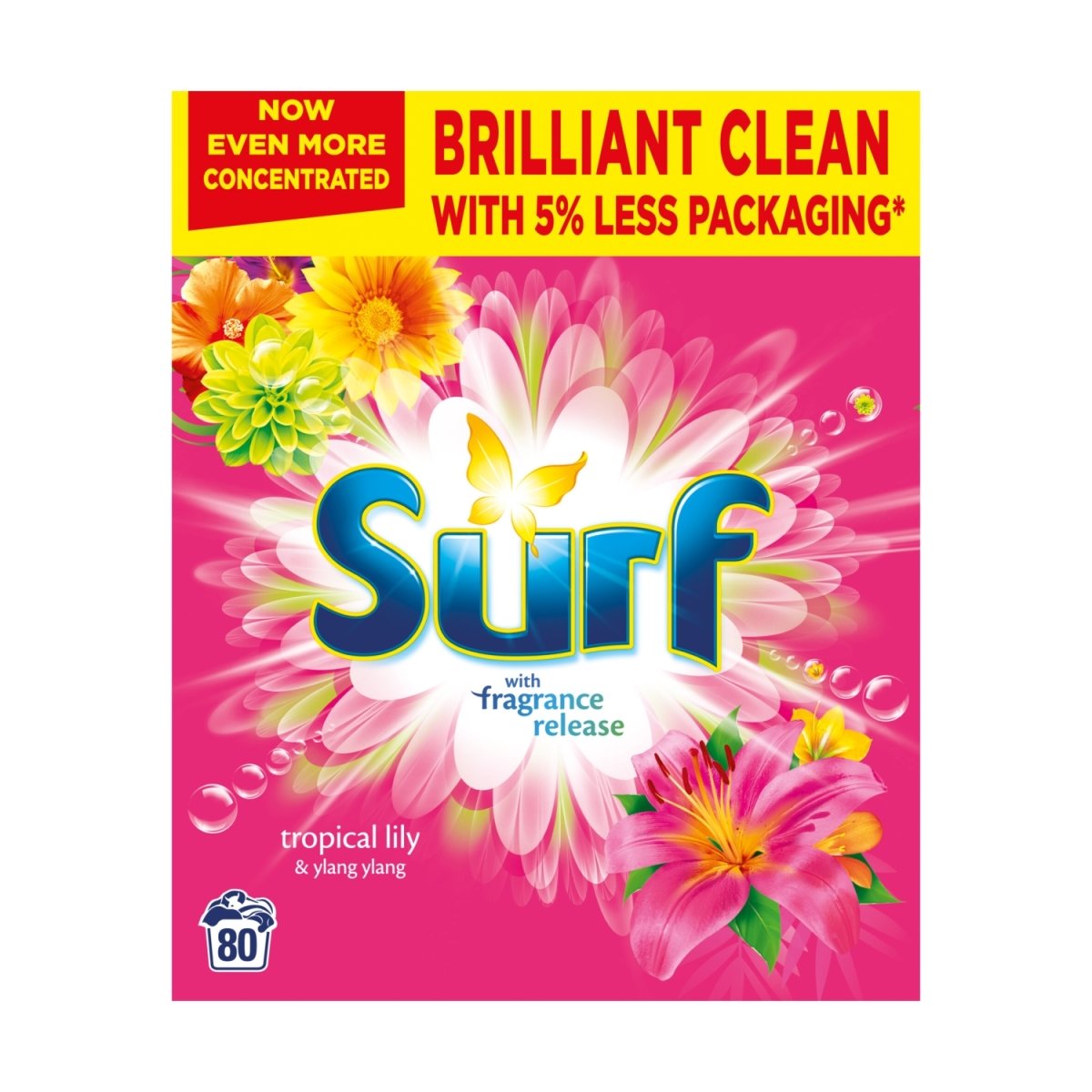 Surf Powder 80W Tropical Lily & Ylang Ylang - Intamarque 8720181104275