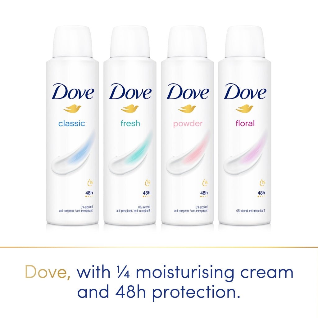 Dove Women Antiperspirant 48hr Deodorant 200ml Fresh - Intamarque - Wholesale 8720181287855