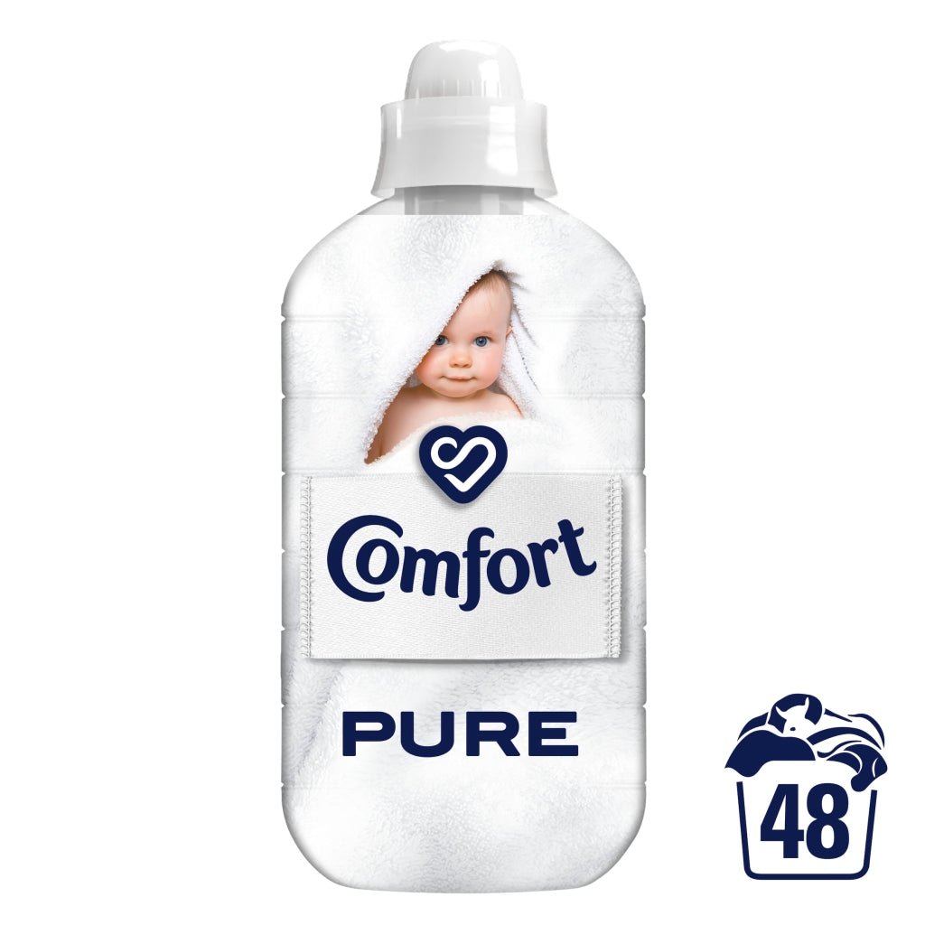 Comfort Fabric Conditioner Pure 48W - Intamarque - Wholesale 8720181346682