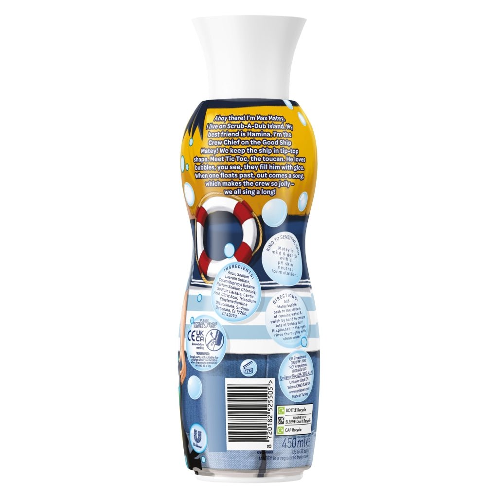 Matey Bubble Bath 450ml Max - Intamarque - Wholesale 8720182525505